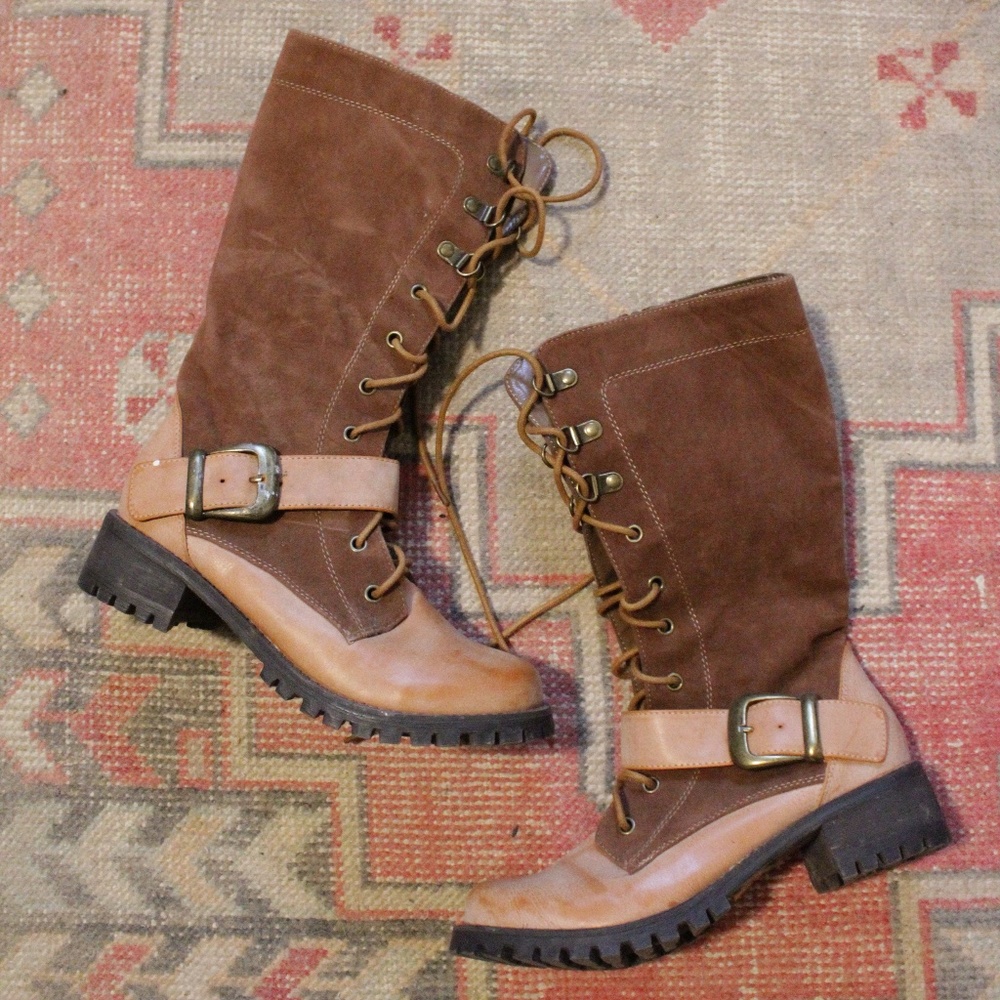 Brown boots